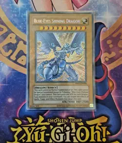 Yugioh 1x Blue-Eyes Shining Dragon RP02-EN096 Retro Pack (2020) Secret Rare - Image 1