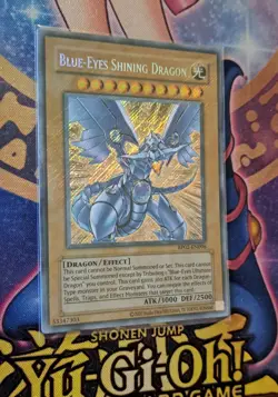 Yugioh 1x Blue-Eyes Shining Dragon RP02-EN096 Retro Pack (2020) Secret Rare - Image 3