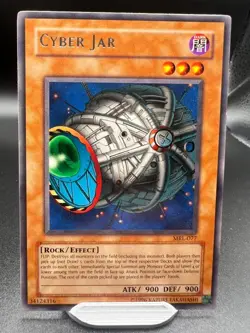 Yu-Gi-Oh! Cyber Jar #MRL-077 2002 Magic Ruler Unlimited Edition Rare LP - Image 1