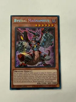 Yugioh - Bystial Magnamhut - MP23-EN157 - Prismatic Secret Rare - NM - Image 1