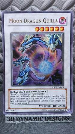 | Yugioh Moon Dragon Quilla ABPF-EN043 Ultra Rare Absolute Powerforce NM/LP | - Image 1