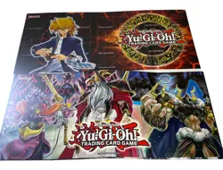 Shonen Jump Yugioh Trading Card Game Mats/boards 1996 Konami Yu-Gi-Oh! Lot Of 2 - Image 1