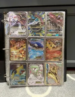 Pokemon Cards Binder Collection Lot, 110+ Cards And 50+ Card Sheets - Image 3