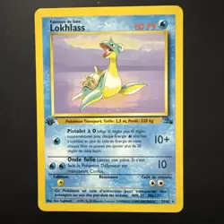 Lapras 25/62 Fossil non holo Pokemon card , Great Condition - Image 1