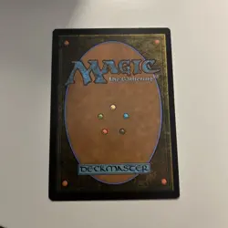 MTG Misprint BLANK CARD White Face Black Border Rare Error Magic Card - Image 2