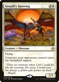 Kinjalli's Sunwing - Foil Promo Ixalan LP MTG - Image 1