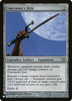MTG English Umezawa's Jitte NM Normal The List - Image 1