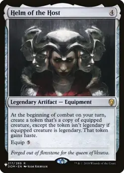 MTG English Helm of the Host NM Normal The List - Image 1