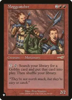 MTG English Moggcatcher NM Normal The List - Image 1