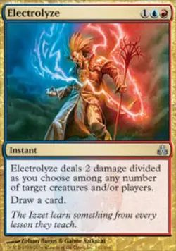 Electrolyze - Medium Play MTG Guildpact - Image 1
