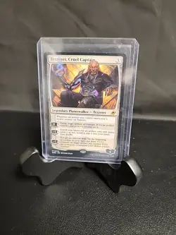 MTG Tezzeret, Cruel Captain Edge of Eternities Regular (Pack Fresh) - Image 1