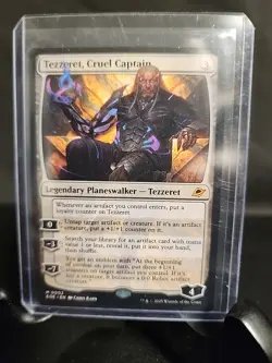 MTG Tezzeret, Cruel Captain Edge of Eternities Regular (Pack Fresh) - Image 2