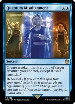 MTG English Quantum Misalignment NM Normal Universes Beyond: Doctor Who - Image 1