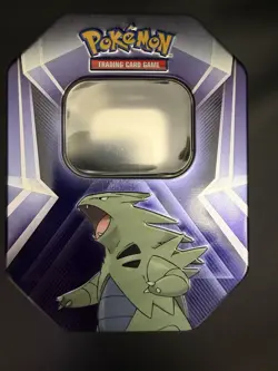 Lot of 3 Pokemon TRIPLE WHAMMY TINS ONLY Tyranitar Slaking Darkrai - EMPTY - Image 4