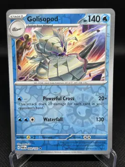 Pokemon TCG Golisopod Holo Rare #49 Paradox Rift 2023 - Image 1