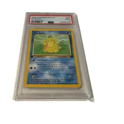 2000 PSA 9 Pokemon Psyduck 1st Edition Rocket #65 Graded - Image 1