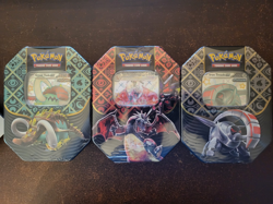 Pokemon TCG: Scarlet & Violet Paldean Fates Collector Tins Set (Lot of 3) - Image 1