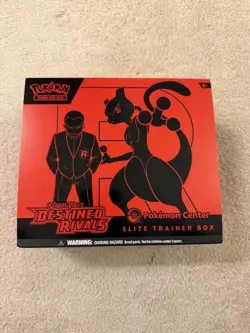 Pokemon Centre Destined Rivals ETB Elite Trainer Box - No Packs or Promo - Image 1