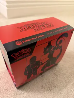 Pokemon Centre Destined Rivals ETB Elite Trainer Box - No Packs or Promo - Image 4