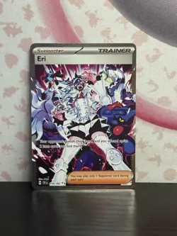Pokemon TCG Eri 210/162 SV05: Temporal Forces Special Illustration Rare 2024 NM - Image 1