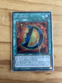 D - Force - BROL-EN009 - Secret Rare 1st Edition - Yugioh - Image 1