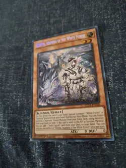Yugioh Elzette, Azamina of the White Forest 1st Edition Secret Rare SUDA-EN008 - Image 1