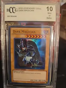 Yugioh Dark Magician LC01-EN005 - BCCG Graded 10 Mint - Image 1