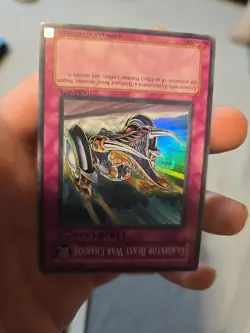 Yugioh Gladiator Beast War Chariot TDGS-EN074 Super Rare NM - Image 3