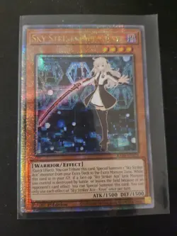 Sky Striker Ace - Raye RA04-EN026 Quarter Century Secret Rare NM Yugioh! - Image 1