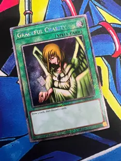Graceful Charity - Platinum Secret Rare - RA03-EN116 - NM - Yugioh - Image 1
