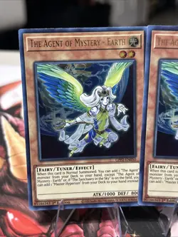 YuGiOh! 3x The Agent of Mystery - Earth GFP2-EN050 1st Edition NM UR Playset - Image 2