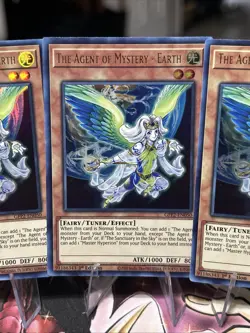YuGiOh! 3x The Agent of Mystery - Earth GFP2-EN050 1st Edition NM UR Playset - Image 3