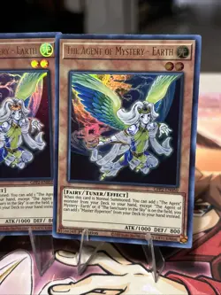 YuGiOh! 3x The Agent of Mystery - Earth GFP2-EN050 1st Edition NM UR Playset - Image 4