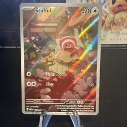 Stufful IR 154/132 MEG Mega Evolution Pokemon Card TCG - NM Near Mint - Image 1