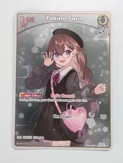 hololive Official Card Game EN Tokino Sora hSD01-004 FOIL PROMO Alternate Art - Image 1