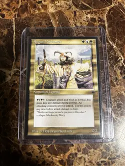 Magic the Gathering Angus Mackenzie Legends Card LP/NM Condition - Image 1