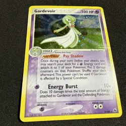 Pokemon Gardevoir EX TCG Ruby & Sapphire Holo Rare Card 7/109 - Image 2