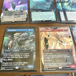Magic The Gathering Edge Of Eternities 16 Borderless Card Lot Secluded Starforge - Image 5