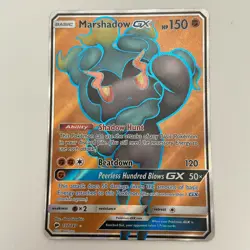 Marshadow GX 137/147 Burning Shadows Full Art Ultra Rare Pokemon Card - Image 3