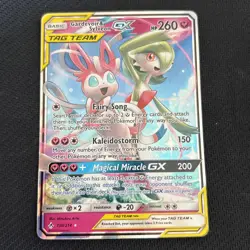 Pokemon TCG Gardevoir & Sylveon GX Holo Card 130/214 Unbroken Bonds - Image 1