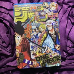 Boa Hancock + Monkey D. Luffy ONE PIECE JUMP MANGA Waifu Anime Holo Card - Image 1