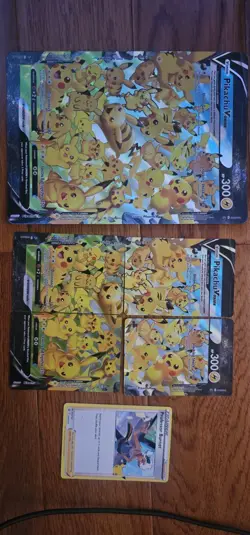 Pikachu V-Union SWSH141 SWSH: Sword & Shield Promo Cards Holo - Image 2