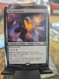 The Soul Stone Marvel's Spider-Man Magic The Gathering Mythic Rare - Image 1