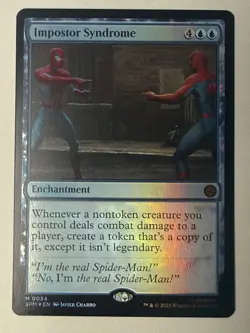 FOIL Impostor Syndrome M/NM Magic MTG Marvel's Spider-man 0034 - Image 1