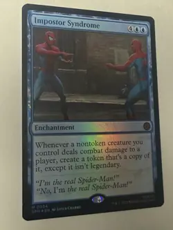 FOIL Impostor Syndrome M/NM Magic MTG Marvel's Spider-man 0034 - Image 2