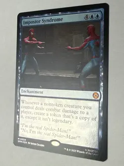 FOIL Impostor Syndrome M/NM Magic MTG Marvel's Spider-man 0034 - Image 3