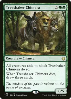 MTG Theros Beyond Death R Treeshaker Chimera #297 - Image 1