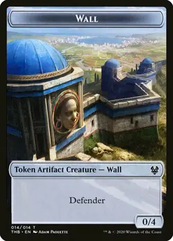MTG Theros Beyond Death Token Wall #014 Playset 4x x4 - Image 1