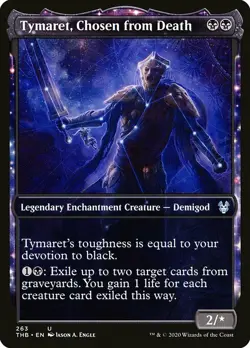 MTG Theros Beyond Death SHOWCASE U Tymaret Chosen from Death #263 - Image 1