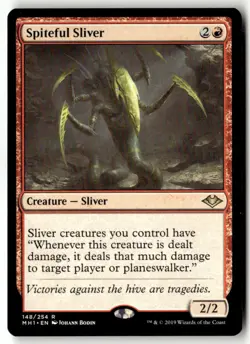 MTG - Spiteful Sliver 148 NM Modern Horizons - Image 1